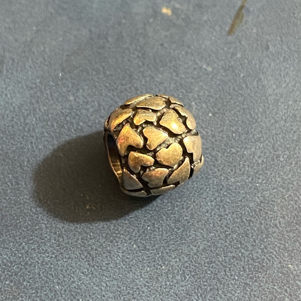 Pandora charm with hearts